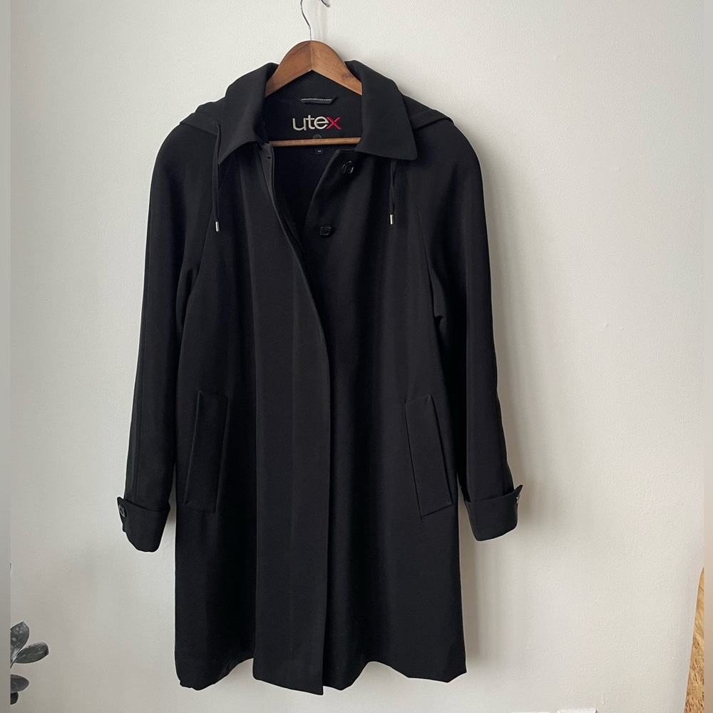 Timeless Black All Season Coat (Ralph Lauren Vibes!)